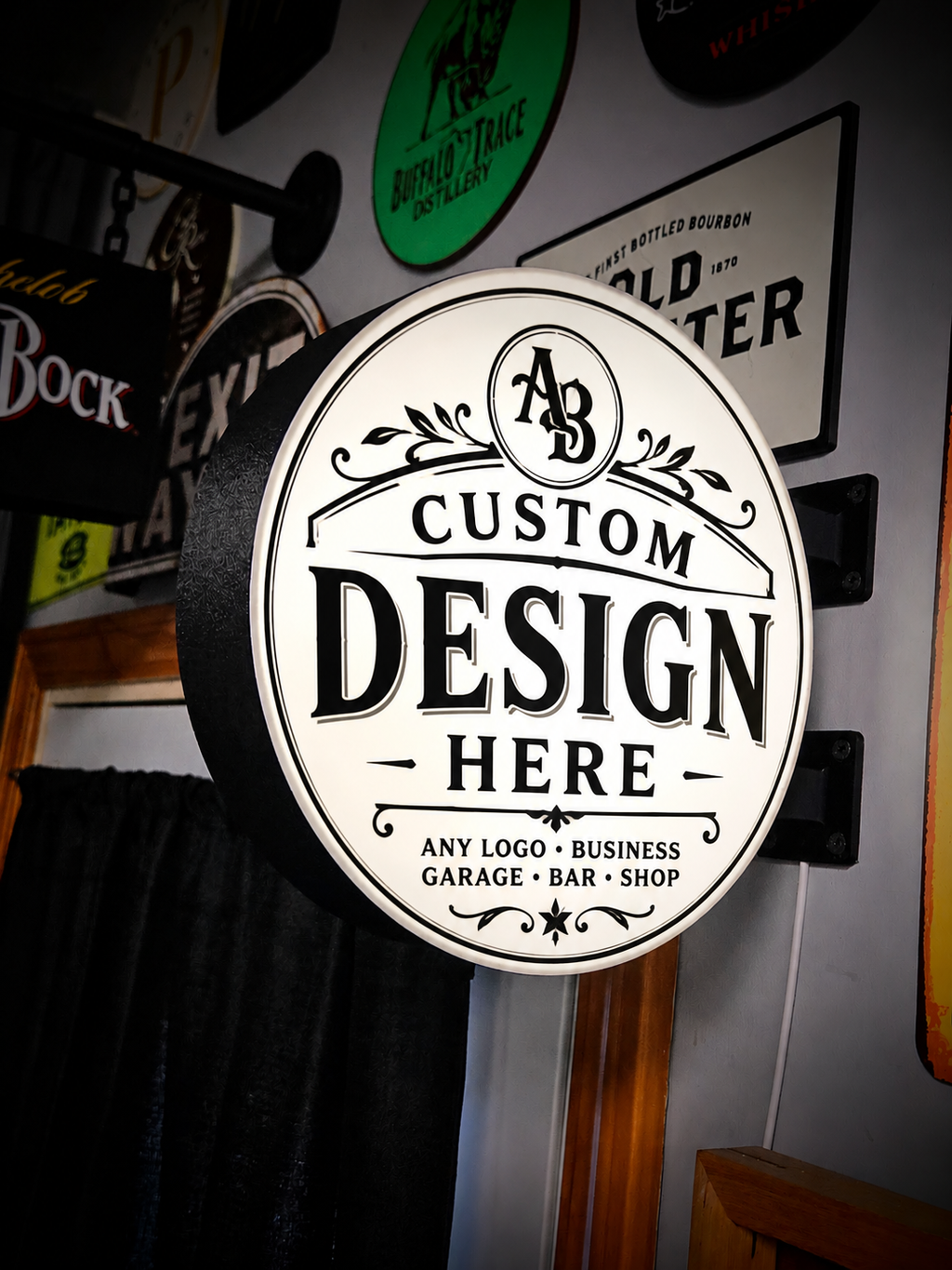 Custom LED Service Style Display 9inch! Double sided!