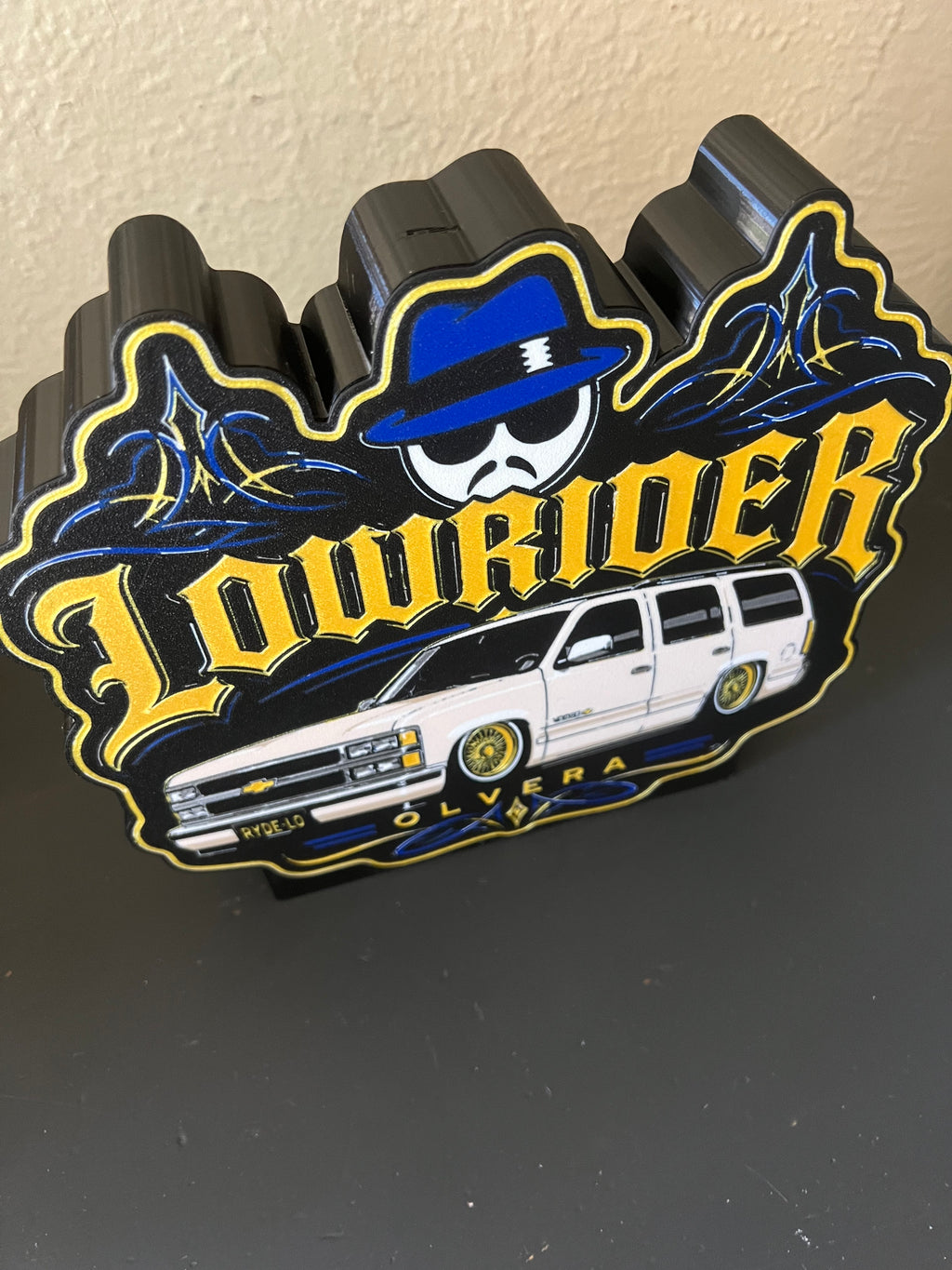 9" Lowrider LED Lightbox with Base | Illuminate What Matters.